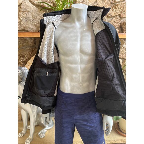 Patagonia Full Zip Black Shell Regulator Jacket Zipped Pockets Men's Size XL - Picture 8 of 10